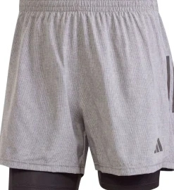 adidas OWN THE RUN 2-IN-1 SHORTS Grå Hot