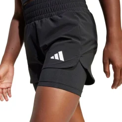 adidas Pacer Next 2-in-1 Trænings Shorts Sort Discount