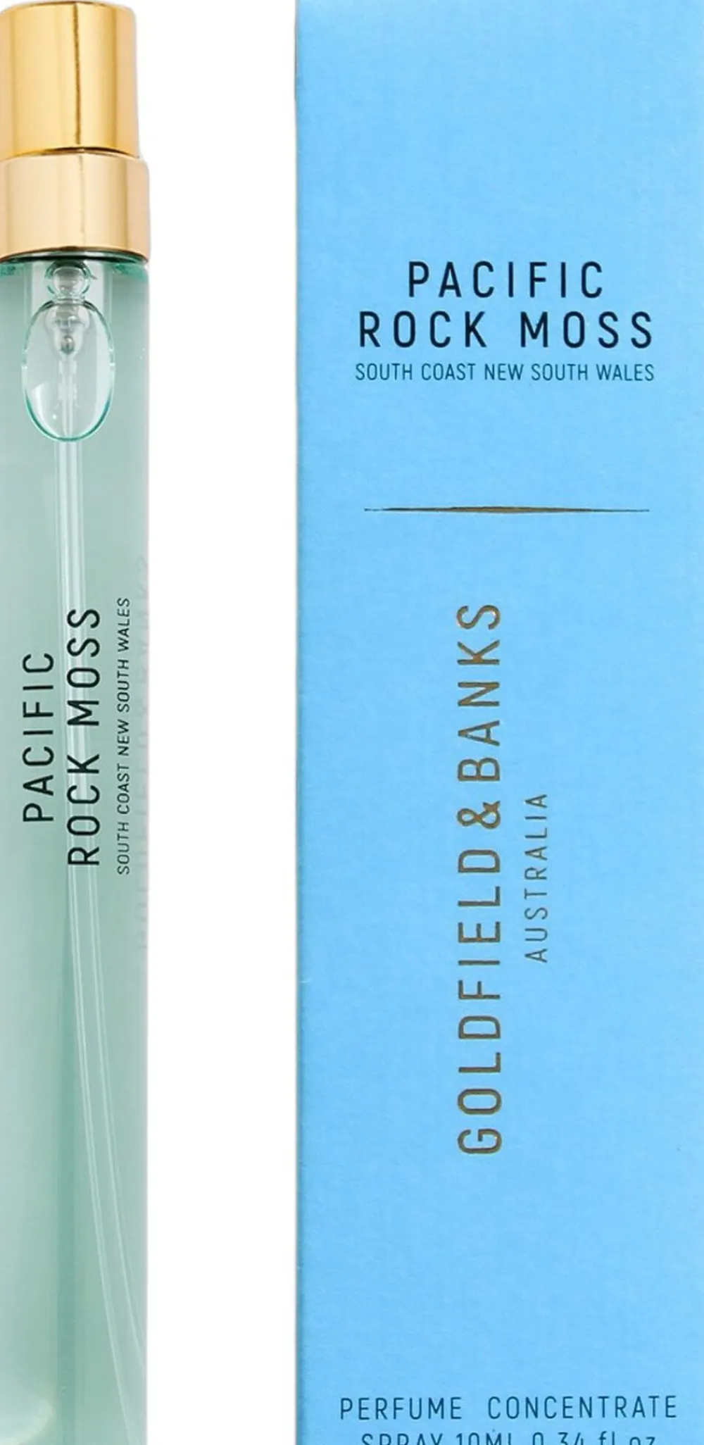 PACIFIC ROCK MOSS Perfume Travel Spray 10 ml>Goldfield & Banks Online