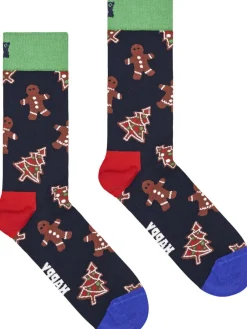 1-Pack Gingerbread Cookies Socks Gift Set>Happy Socks Sale