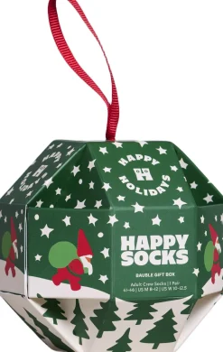 Happy Socks 1-Pack Snow Globe Sock Gift Set Dark green New