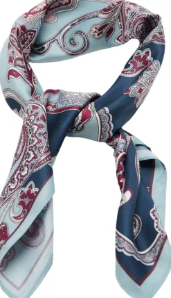 Paisley satin scarf>MANGO Discount