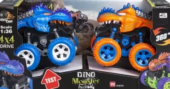 2-PAK DINO MONSTER TRUCK>Speed Car Hot