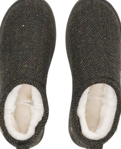 Lovelies PALPANA WOOL - CLOSED WOOL SLIPPERS WITH SHEARLING LINING