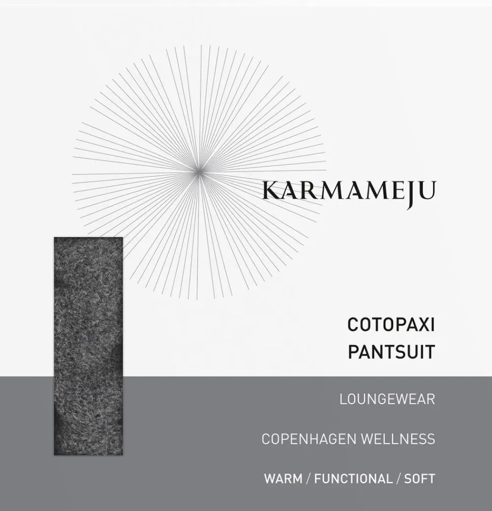 Karmameju Skincare Pantsuit, Cotopaxi, dark