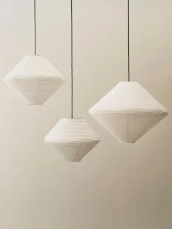 Hay Paper Shade-Diamond Ø80-Classic white