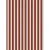 Ib Laursen Papirrulle røde striber tekstil-look 5 m/rulle