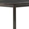 Audo Copenhagen Passage Lounge Table, Ø70, Dark Lac