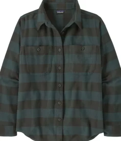 Patagonia Fjord Flannel Shirt, herre Gr&oslash;n Outlet