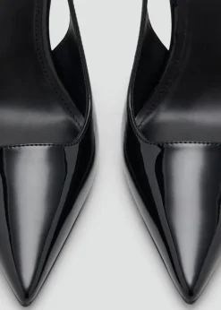 Patent heeled shoes><noscript><img width=