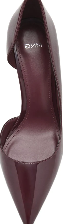 Dame MANGO Patent heeled shoes