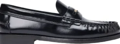 Dame Tommy Hilfiger Patent Leather Cushioned Loafers