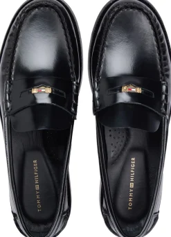 Dame Tommy Hilfiger Patent Leather Cushioned Loafers
