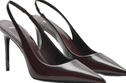 Patent leather heel shoes>MANGO Outlet