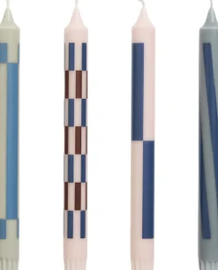 Hay Pattern Candle - Set of 4 Online