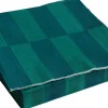 Hay Pattern Napkins-Set of 20 Dinner-Green and dark green