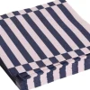 Hay Pattern Napkins-Set of 20 Dinner-Light pink and dark blue pillar strip Discount