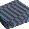 Hay Pattern Napkins-Set of 20 Lunch-Anthracite and bordeaux pillar stripe