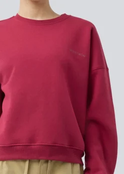 Modström Paulamd sweat Rumba red New