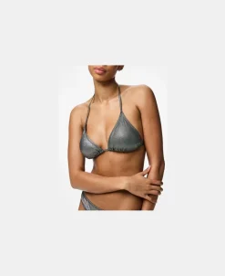 Pieces PCANGALA BIKINI TRIANGLE TOP SWW BC Sort