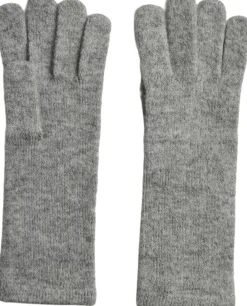 Pieces PCFORTUNA LONG GLOVES BC Medium grey melange New