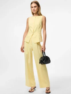 PCJOLINE SL BOATNECK WAISTCOAT WVN><noscript><img width=