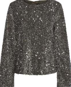 PCKAM LS DEEP BACK BOW TOP BC>Pieces Sale