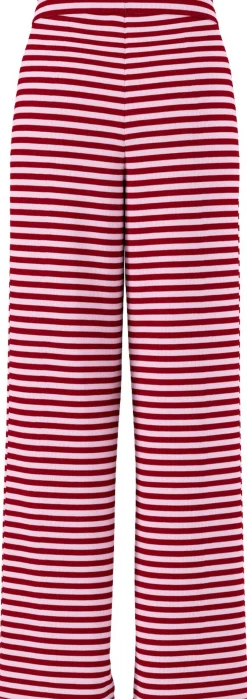 Pieces PCLAYA MW WIDE PANTS JRS NOOS Goji berry/pink tulle Discount