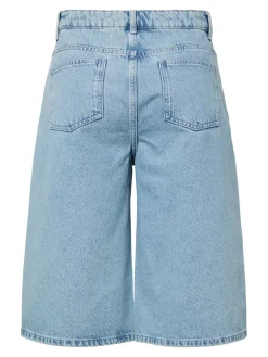 PCNOEL MW DENIM JORTS D2D PP>Pieces Hot
