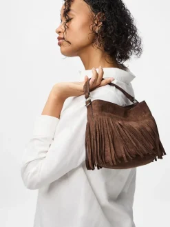 Pieces PCOLIVIA FRINGES CROSS BODY BAG D2D Delicioso