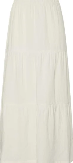 Pieces PCSIKKA MAXI SKIRT D2D Cloud dancer