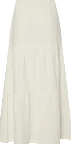 Pieces PCSIKKA MAXI SKIRT D2D Cloud dancer