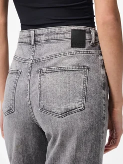 Dame Pieces PCSILKE MW WIDE JEANS MG NOOS BC