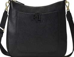 Pebbled Leather Large Cameryn Crossbody>Lauren Ralph Lauren Online