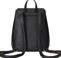 Dame Lauren Ralph Lauren Pebbled Leather Medium Cameryn Backpack
