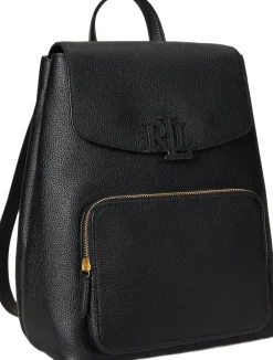 Dame Lauren Ralph Lauren Pebbled Leather Medium Cameryn Backpack