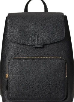 Dame Lauren Ralph Lauren Pebbled Leather Medium Cameryn Backpack
