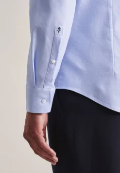Seidensticker Performance shirt Slim Long sleeve Kent-Collar Uni