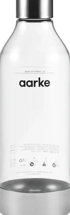 Aarke Kitchenware PET Polished Steel - Water Bottle Hot