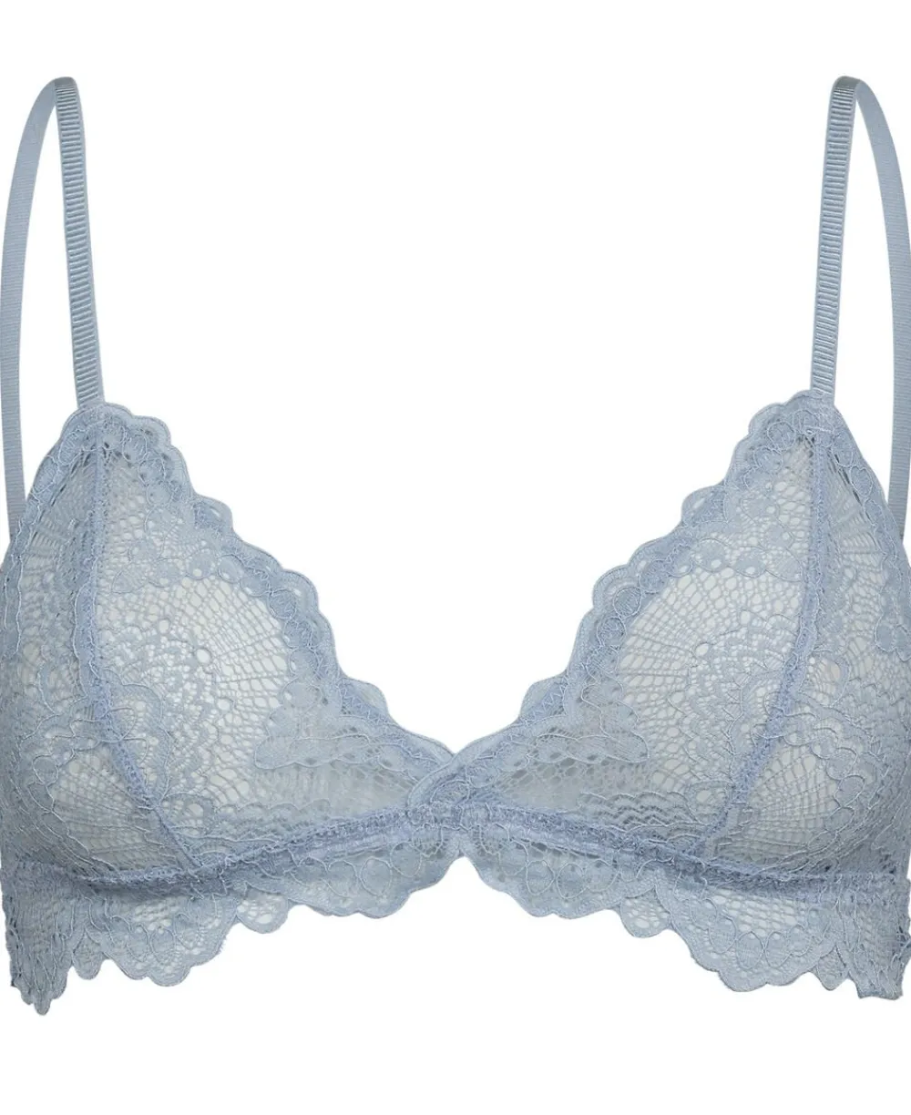 Magasin du Nord Collection Petal 1. 1 Unlined Bra Blue blizzard Discount