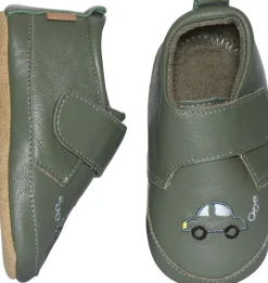 Børn Melton Petit auto leather slippers