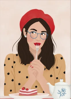 Petra Holikova - French Cafe>Poster & Frame Sale