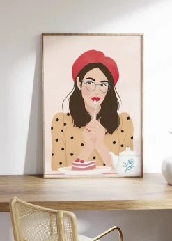 Petra Holikova - French Cafe>Poster & Frame Sale