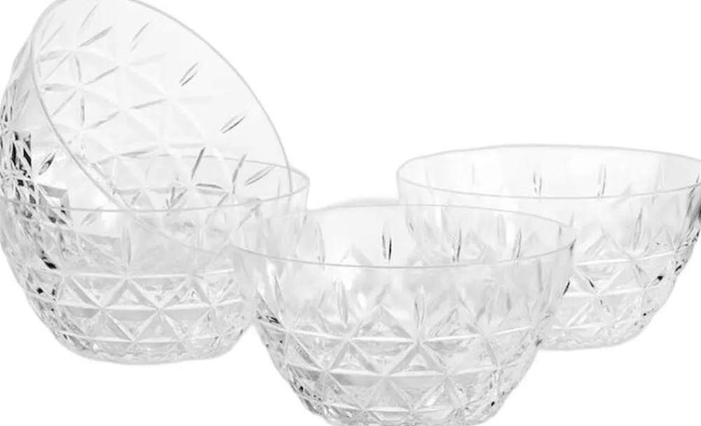 Sagaform Picnic Juni bowl small, 4-pcs (6) Clear Best
