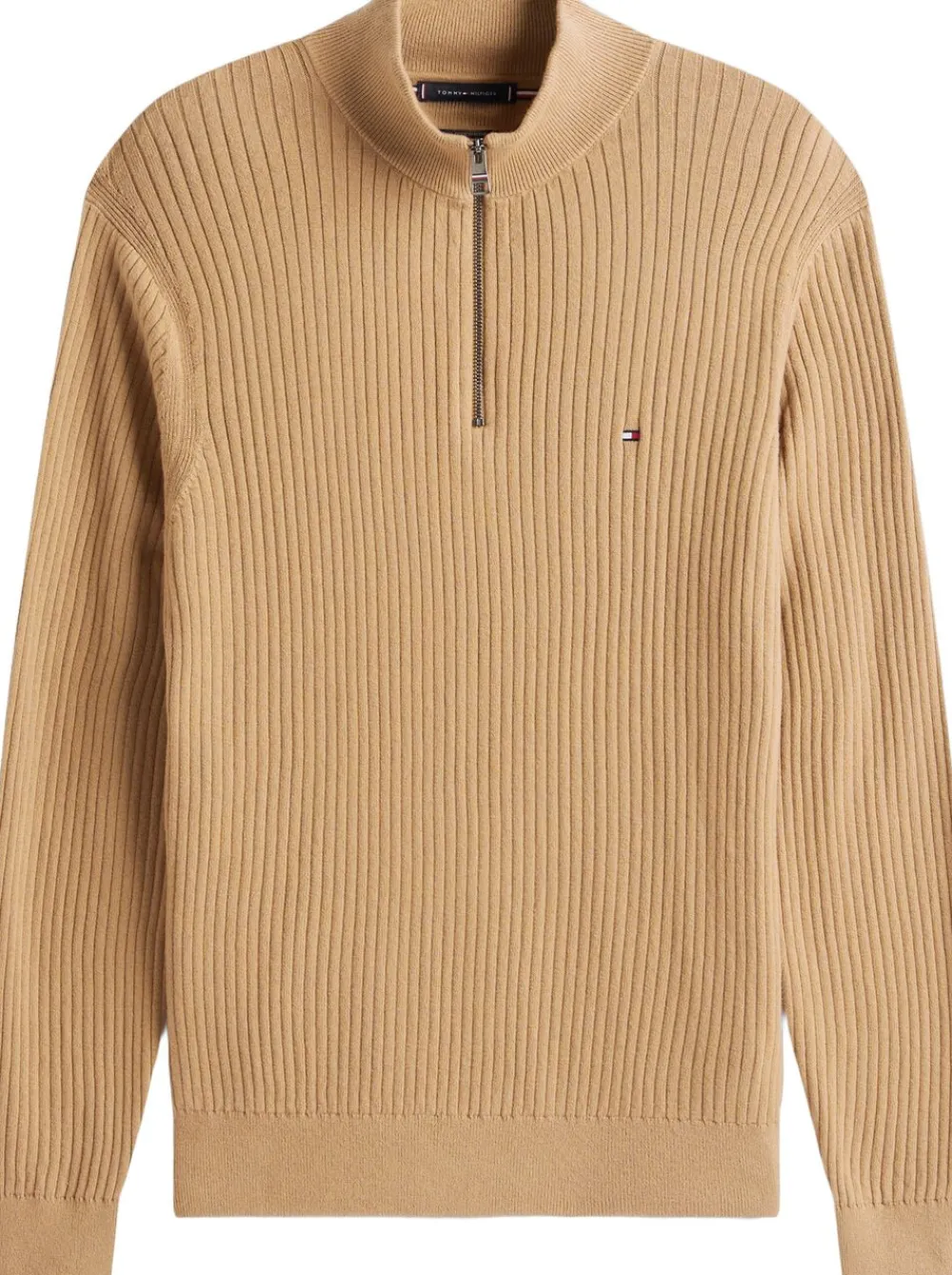 PIMA CTN CASH STRUCTURE ZIP MOCK>Tommy Hilfiger Discount