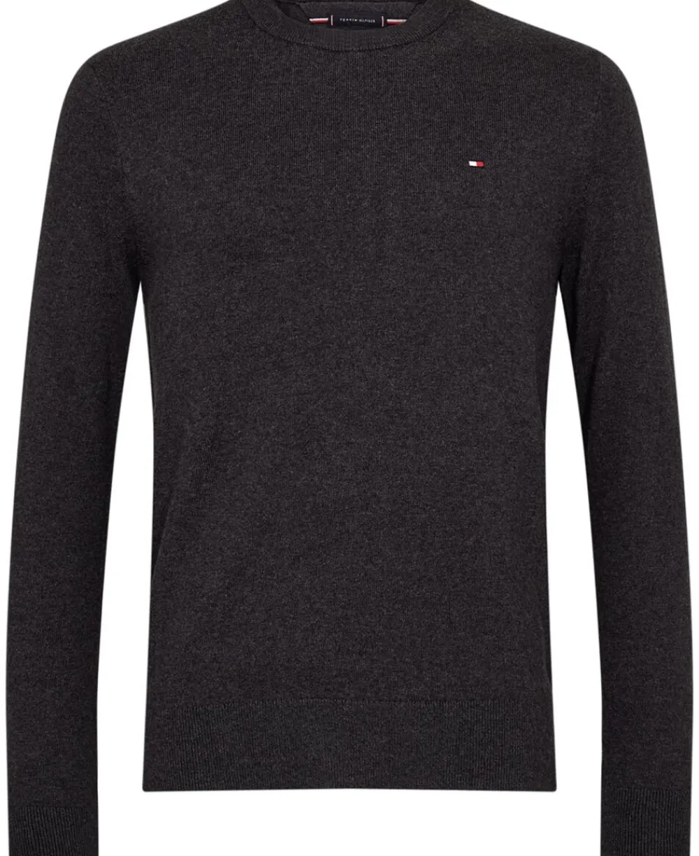 PIMA ORG CTN CASHMERE CREW NECK>Tommy Hilfiger Clearance