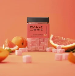 Wally and Whiz Pink Grapefrugt med Abrikos - regular cube 240 gr
