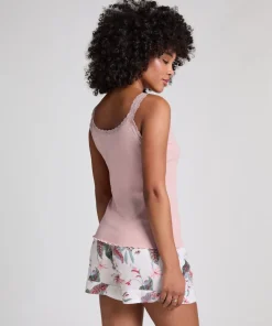 PJ CAMI RIB LACE CONTRAST><noscript><img width=