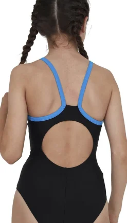 Børn Speedo Placement Thinstrap Muscleback Swimsuit