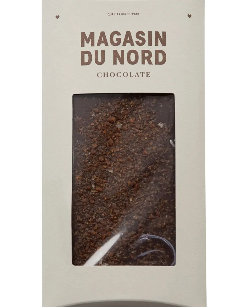 Magasin Chokolade Plade, Mørk chokolade m/ karamel & salt 90 g